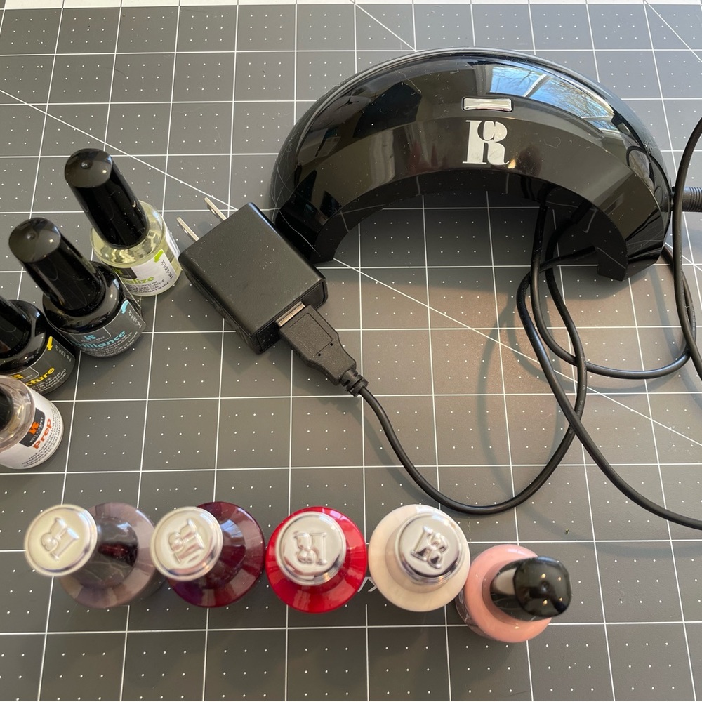 Red Carpet LED Light and Gel Nail Polishes